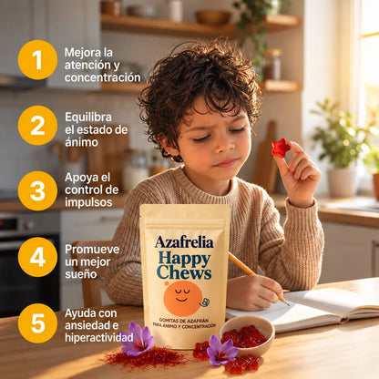 Azafrelia Gomitas de Azafrán