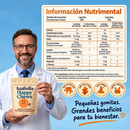 Azafrelia Gomitas de Azafrán